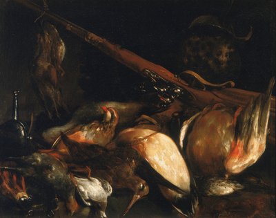 Oiseaux morts et arquebuse - Giuseppe Maria Crespi